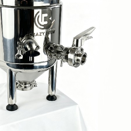 CrazyBrew Mini jacketed conical fermenter - M3-25