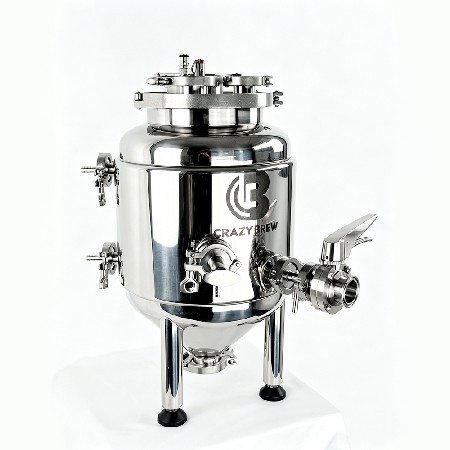 CrazyBrew Mini jacketed conical fermenter - M3-25